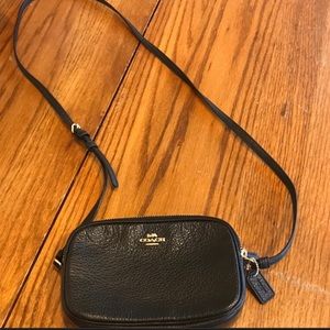 Small Coach black crossbody